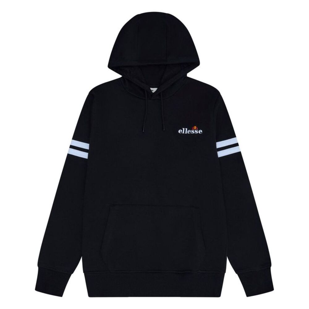 Ellesse Mens Long-Sleeved Pullover Hoodie / Black